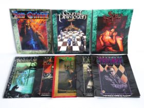 VAMPIRE THE MASQUERADE SOFTCOVER BOOK LOT VINTAGE GOTHIC FANTASY ROLE PLAYING GAME RPG WHITE WOLF