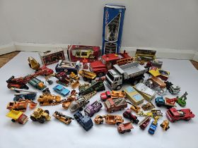 VINTAGE LOT DIE-CAST TROCKET RUCKS LORRIES DIGGERS VEHICLES CARS TOYS TONKA JAPAN CONSTRUCTION