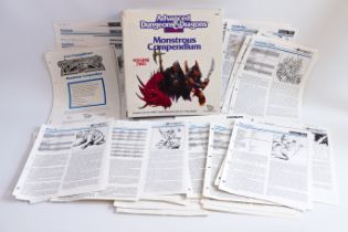 ADVANCED DUNGEONS & DRAGONS AD&D MONSTROUS COMPENDIUM FOLIO RPG SPELLJAMMER KARA-TUR DRAGONLANCE TSR