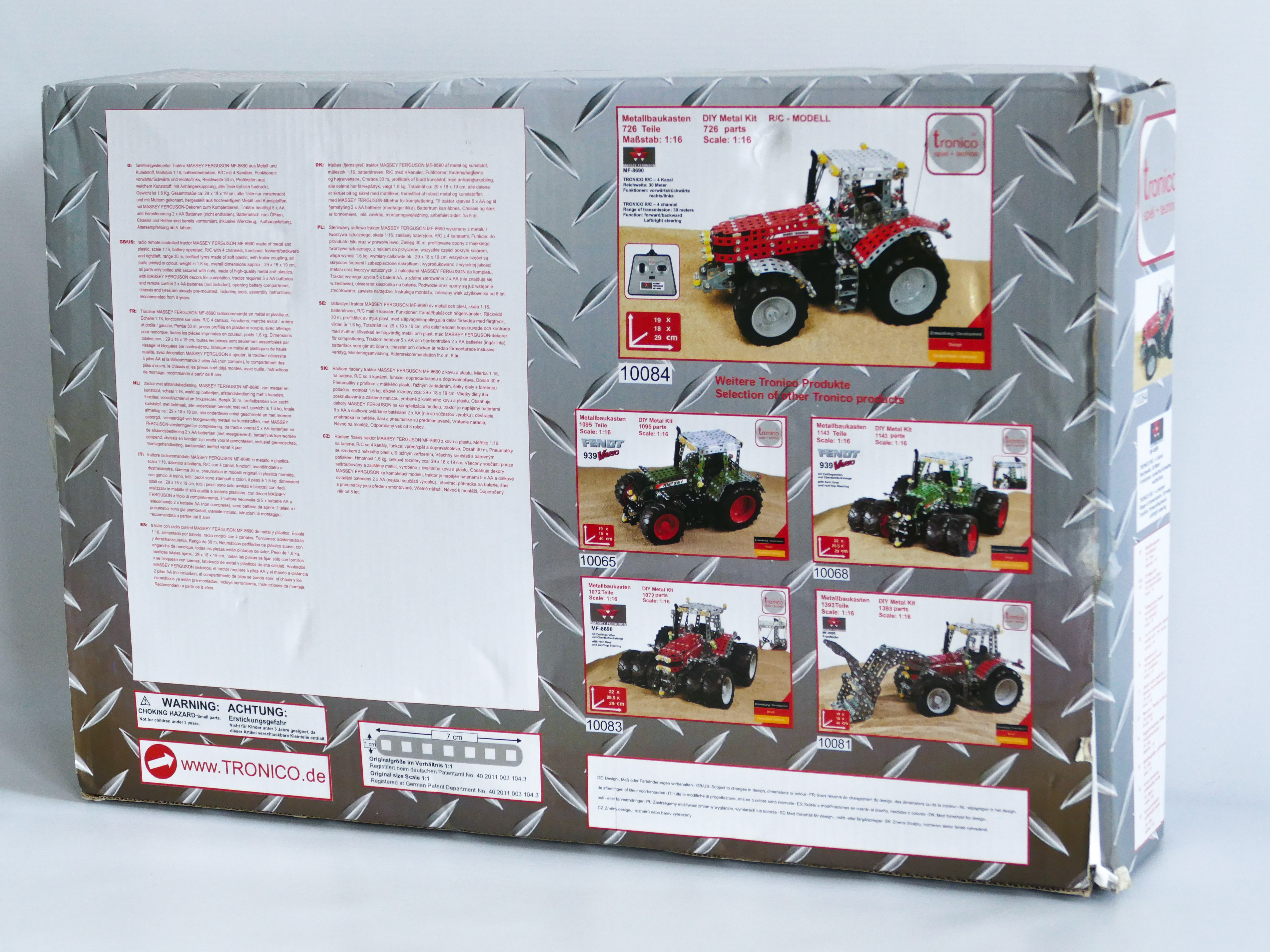 TRONICO TRACTOR GERMAN MECCANO RADIO CONTROLLED RC CONSTRUCTION TOY VINTAGE VEHICLE MODEL KIT - Image 2 of 2