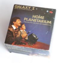 HOME PLANETARIUM GALAXY I VINTAGE ASTRONOMY TOY STAR GAZING COMPLETE TELESCOPE