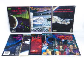 STAR TREK THE ROLE PLAYING GAME FASA VINTAGE SCIENCE FICTION SCI-FI SPACESHIP RPG BOOK LOT B