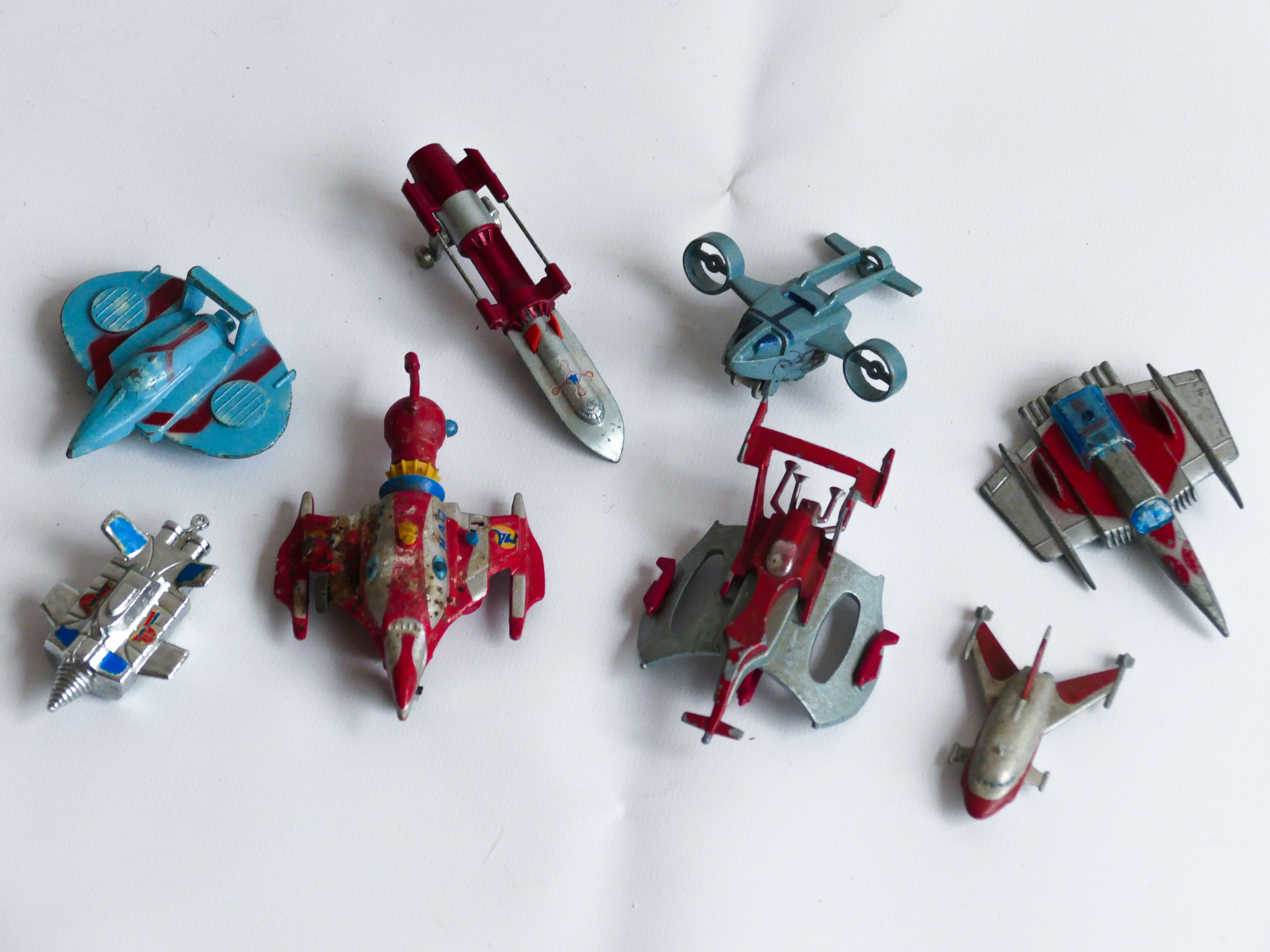 POPY BANDAI EIDAI GRIP ULTRAMAN DIECAST VEHICLE LOT SPACESHIP SPACE TOY SCI-FI TOKUSATSU JAPAN 1970