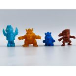 NINTENDO SUPER MARIO BROS BROTHERS DONKEY KONG VINTAGE KESHI GOMU RUBBER VIDEO GAME FIGURES JAPAN