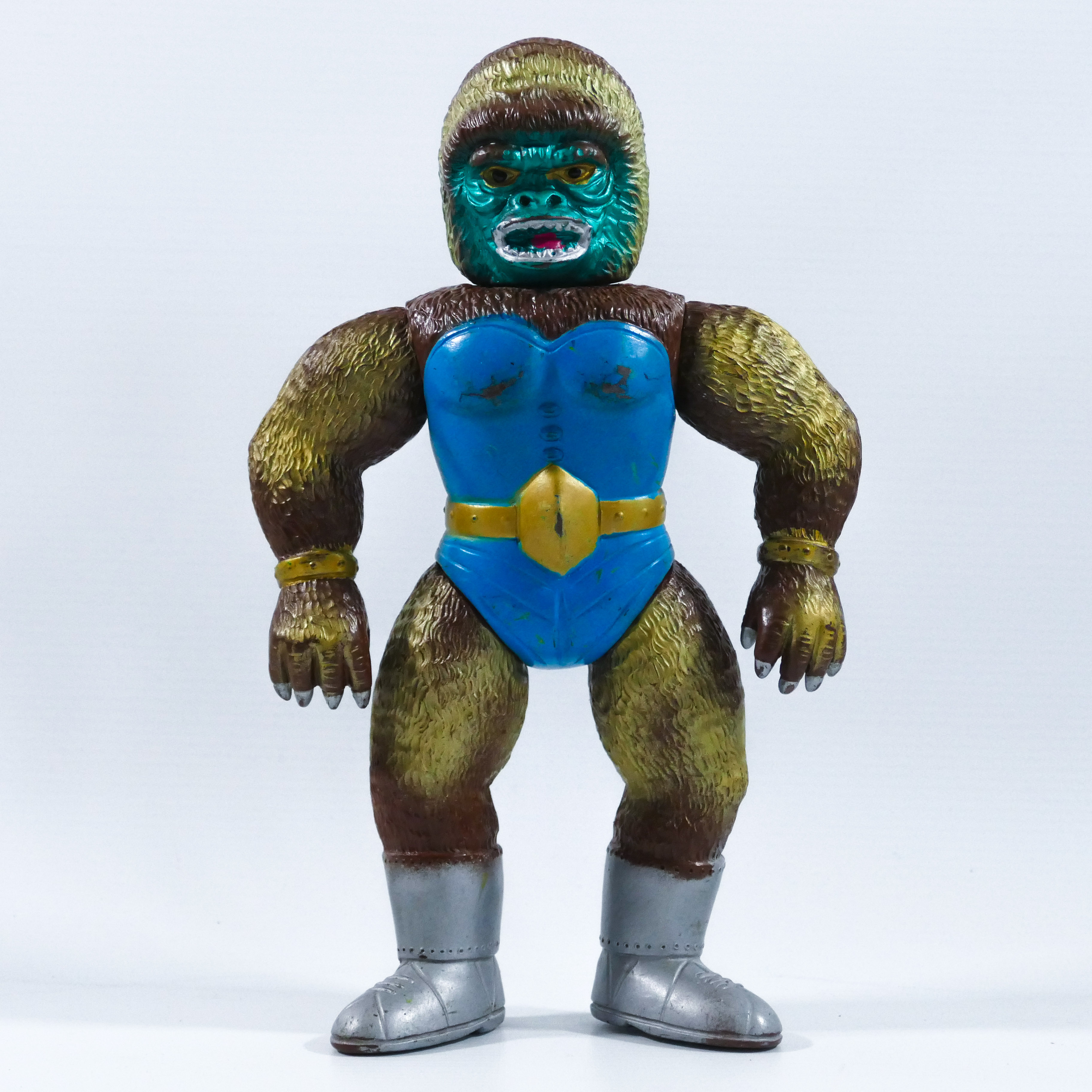 SPECTREMAN APE MAN SOFUBI VINYL FIGURE MASUDAYA VINTAGE TOKUSATSU JAPAN SPACE TOY PLANET OF THE APES