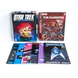 STAR TREK THE ROLE PLAYING GAME FASA VINTAGE SCIENCE FICTION SCI-FI SPACESHIP RPG BOOK LOT A