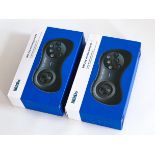 SEGA MEGADRIVE MEGA DRIVE GENESIS WIRELESS GAMEPADS CONTROLLERS 8BITDO RETRO VIDEO COMPUTER GAME