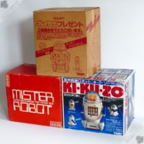 TOMY VERBOT KI-KU-ZU OMNIBOT HOME PERSONAL ROBOT LIMITED EDITION LOT VINTAGE JAPAN SPACE TOY