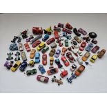 VINTAGE RETRO LOT DIE-CAST VEHICLES CARS MINI JAPAN HONG KONG TOY DIGGER GO KART MATCHBOX