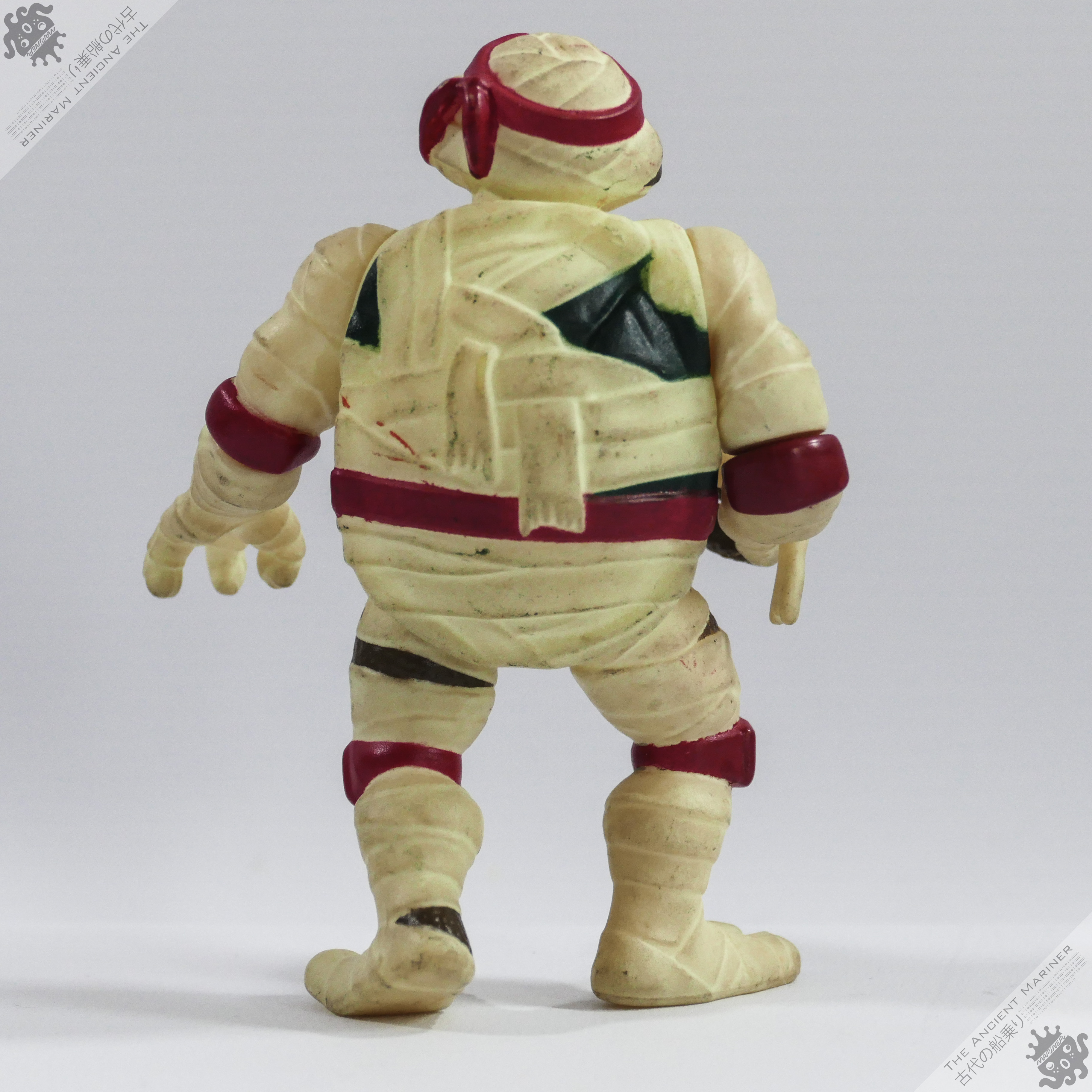 PLAYMATES TEENAGE MUTANT NINJA TURTLES TMNT RAPH AS THE MUMMY UNIVERSAL STUDIOS MONSTERS VINTAGE - Image 2 of 2