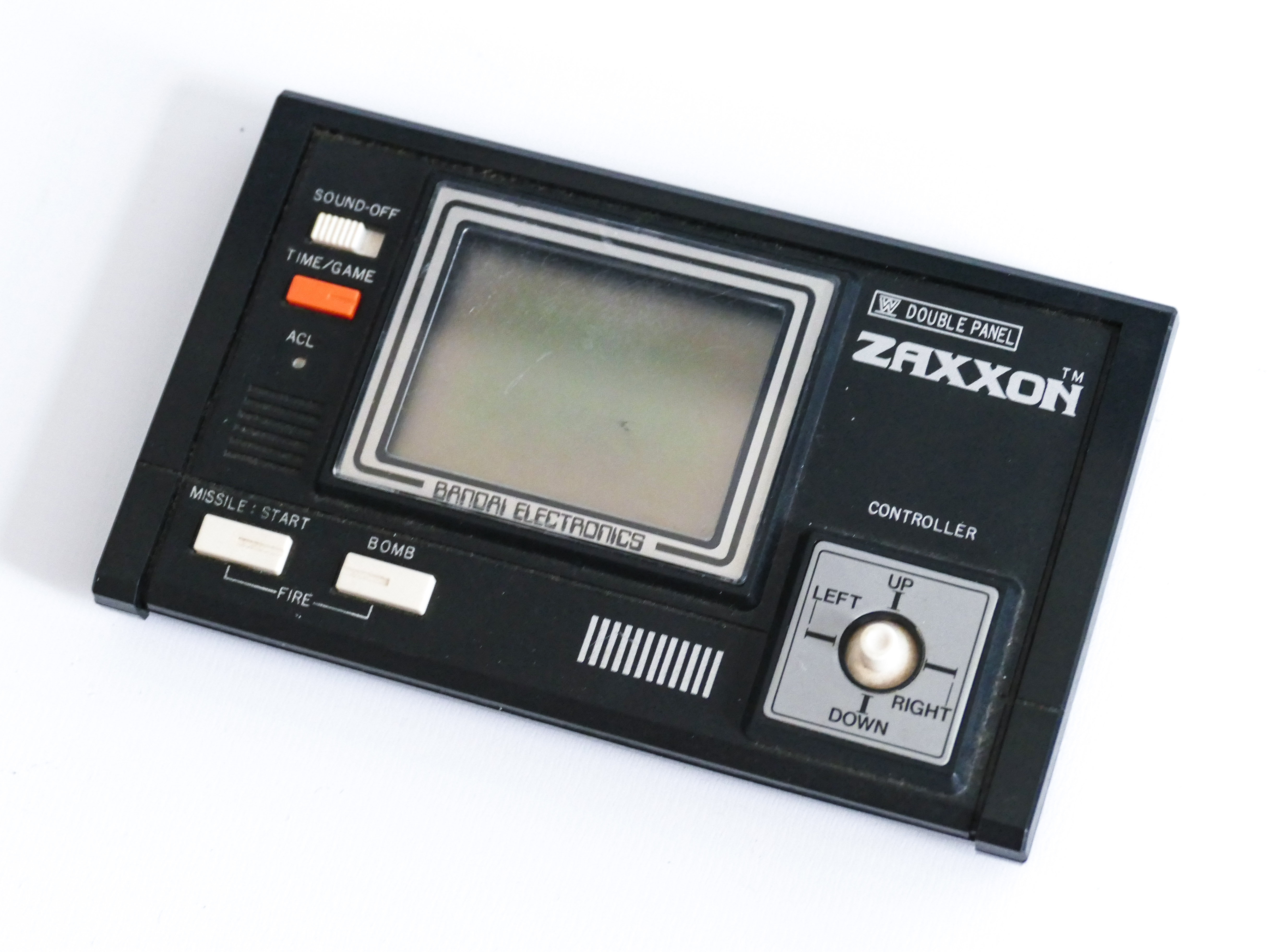 BANDAI SEGA ZAXXON HANDHELD VINTAGE COMPUTER GAME EPOCH NINTENDO GAME & WATCH RETRO ELECTRONICS LCD