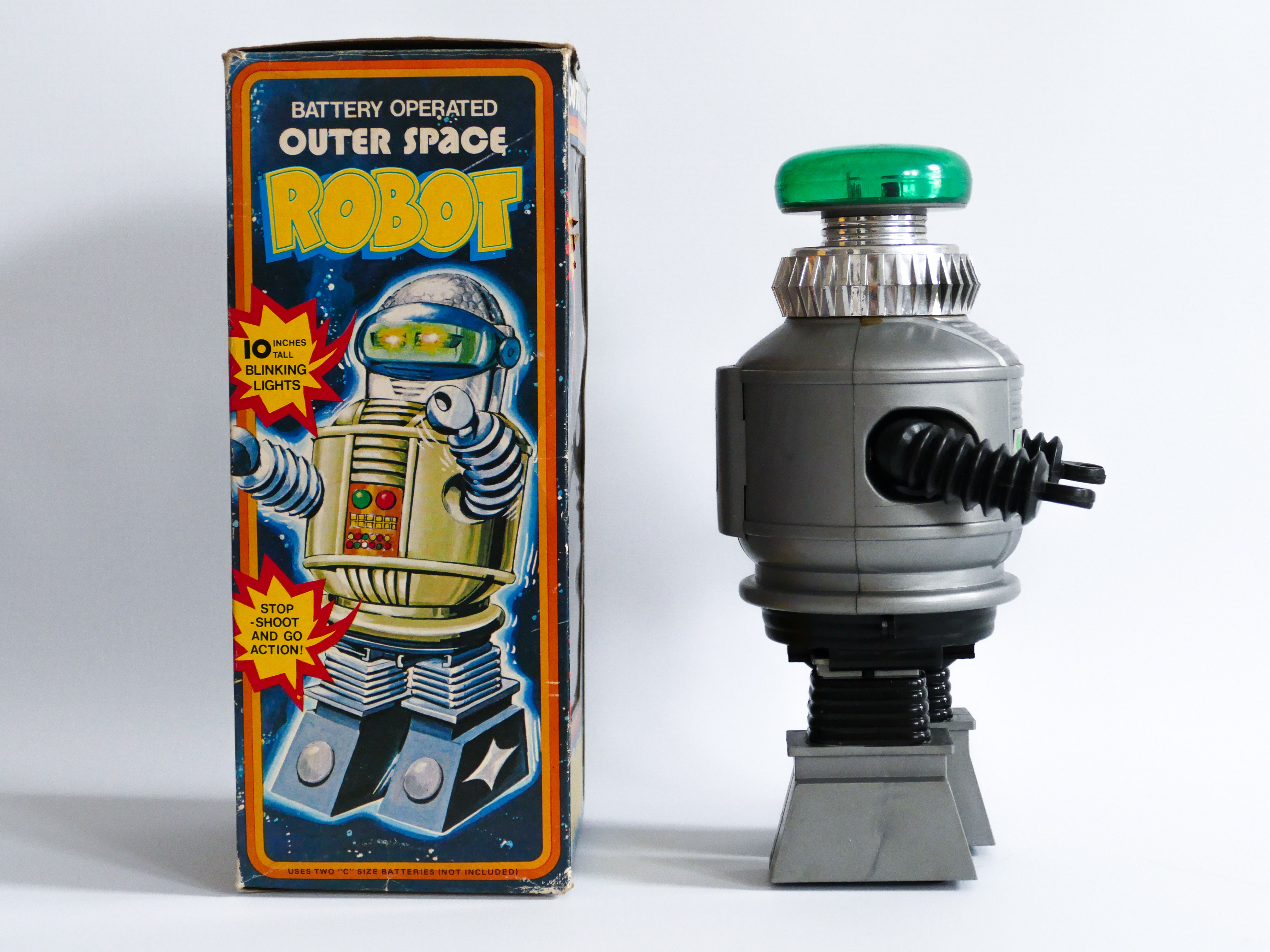 AHI HORIKAWA YONEZAWA MASUDAYA OUTER SPACE ROBOT VINTAGE LOST IN SPACE HONG KONG ROBBY THE ROBOT - Image 2 of 5