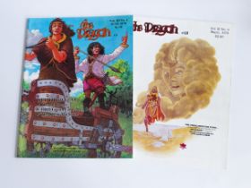 DUNGEONS & DRAGONS D&D THE DRAGON MAGAZINE LOT VINTAGE FANTASY ROLE PLAYING GAME PERIODICAL TSR