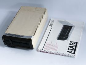 ATARI 400 800 DISK DRIVE 1050 VINTAGE RETRO HOME PERSONAL COMPUTER HARDWARE FLOPPY DISK 1980'S