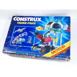 CONSTRUX ROBOT MOTORISED VINTAGE CONSTRUCTION TOY SET FISHER PRICE 1980'S MECCANO UNUSED