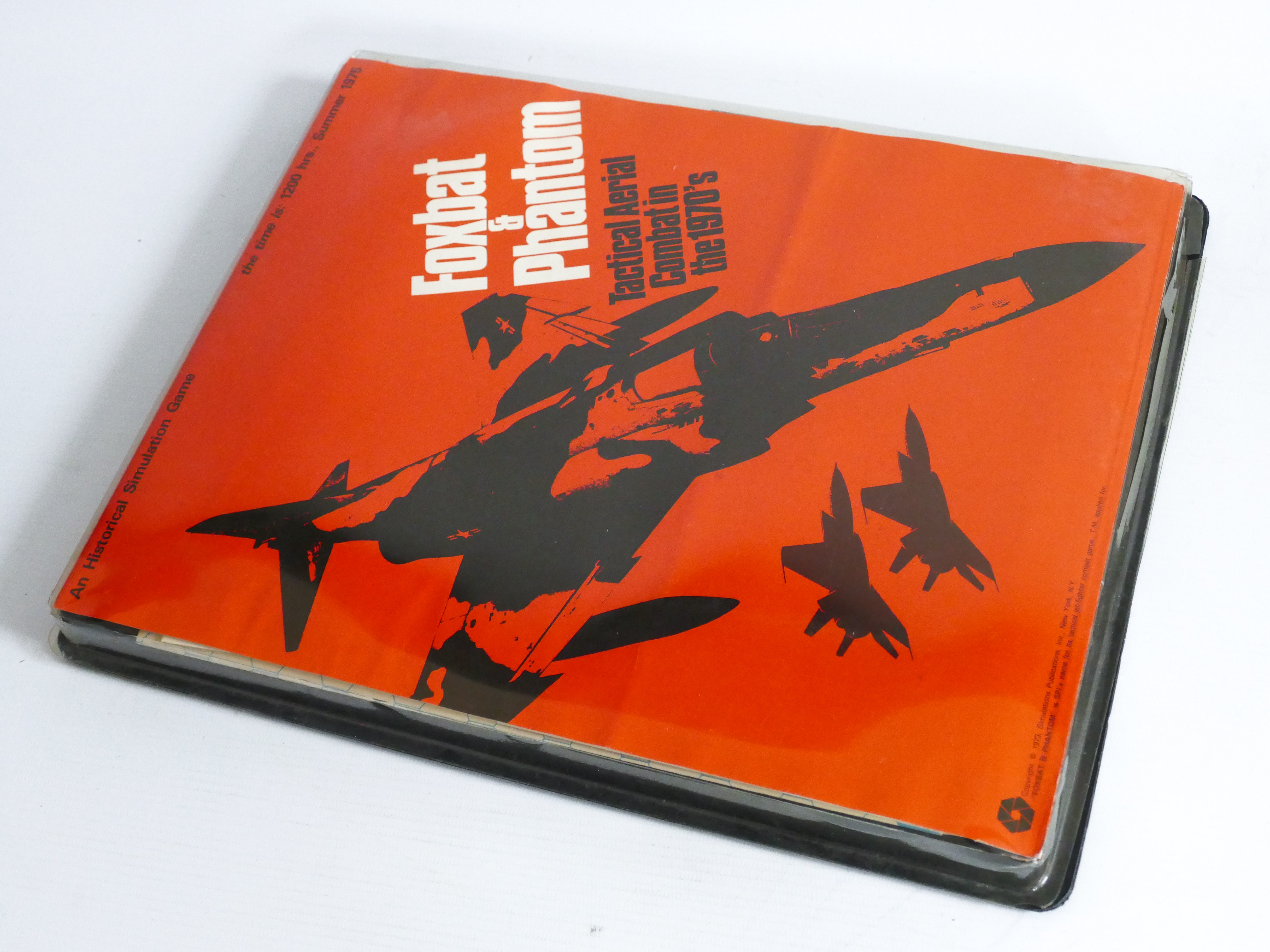 FOXBAT & PHANTOM: TACTICAL AERIAL COMBAT IN THE 1970'S WARGAME 1973 STRATEGY SPI AVALON HILL