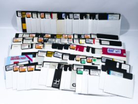 COMMODORE 64 C64 FLOPPY DISK 5.25" LOT RETRO VINTAGE HOME PERSONAL COMPUTER GAME SOFTWARE BUNDLE A