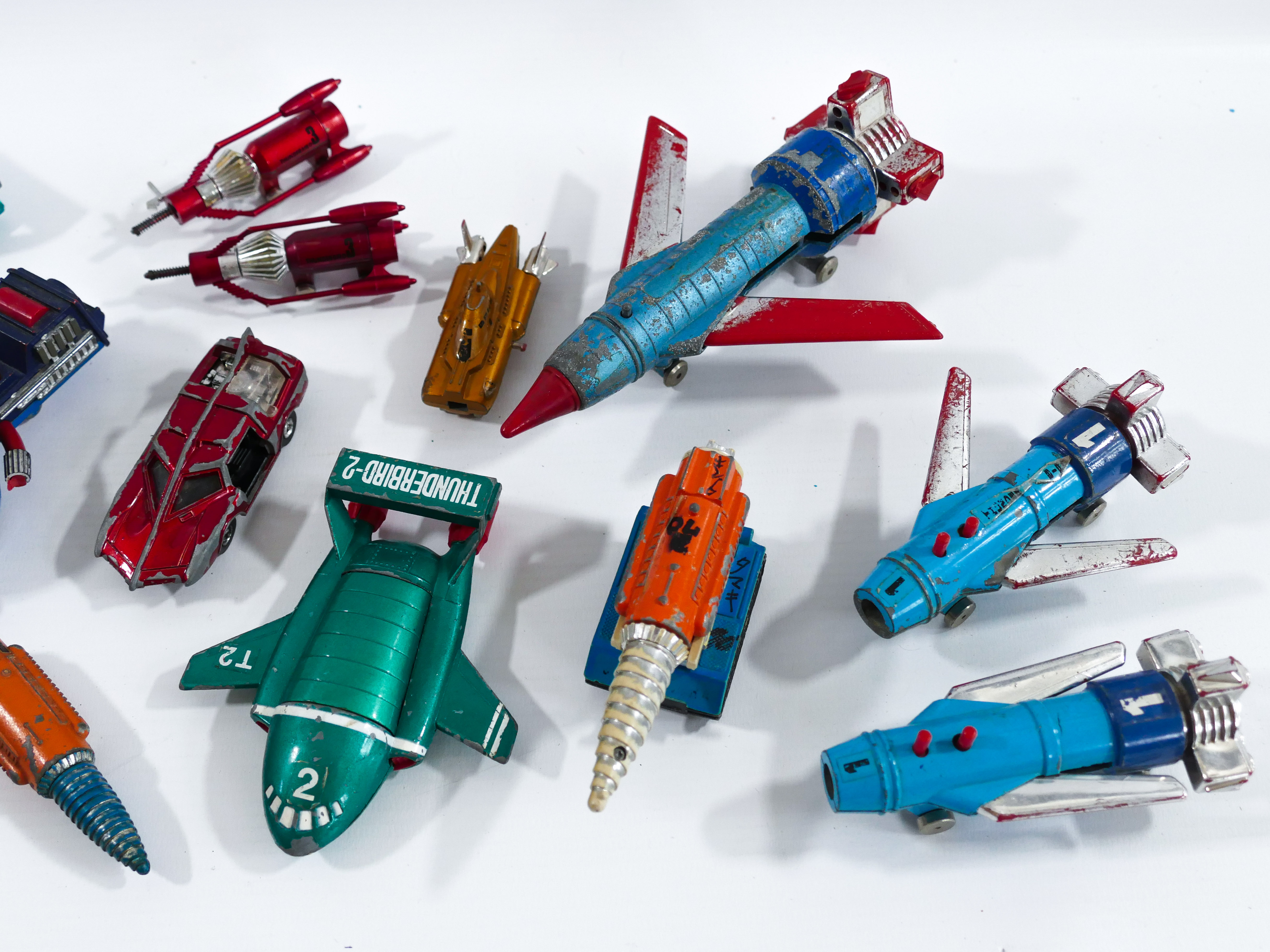 POPY EIDAI GRIP DINKY THUNDERBIRDS TOY VEHICLE LOT GERRY ANDERSON VINTAGE JAPAN SPACESHIP - Image 3 of 3