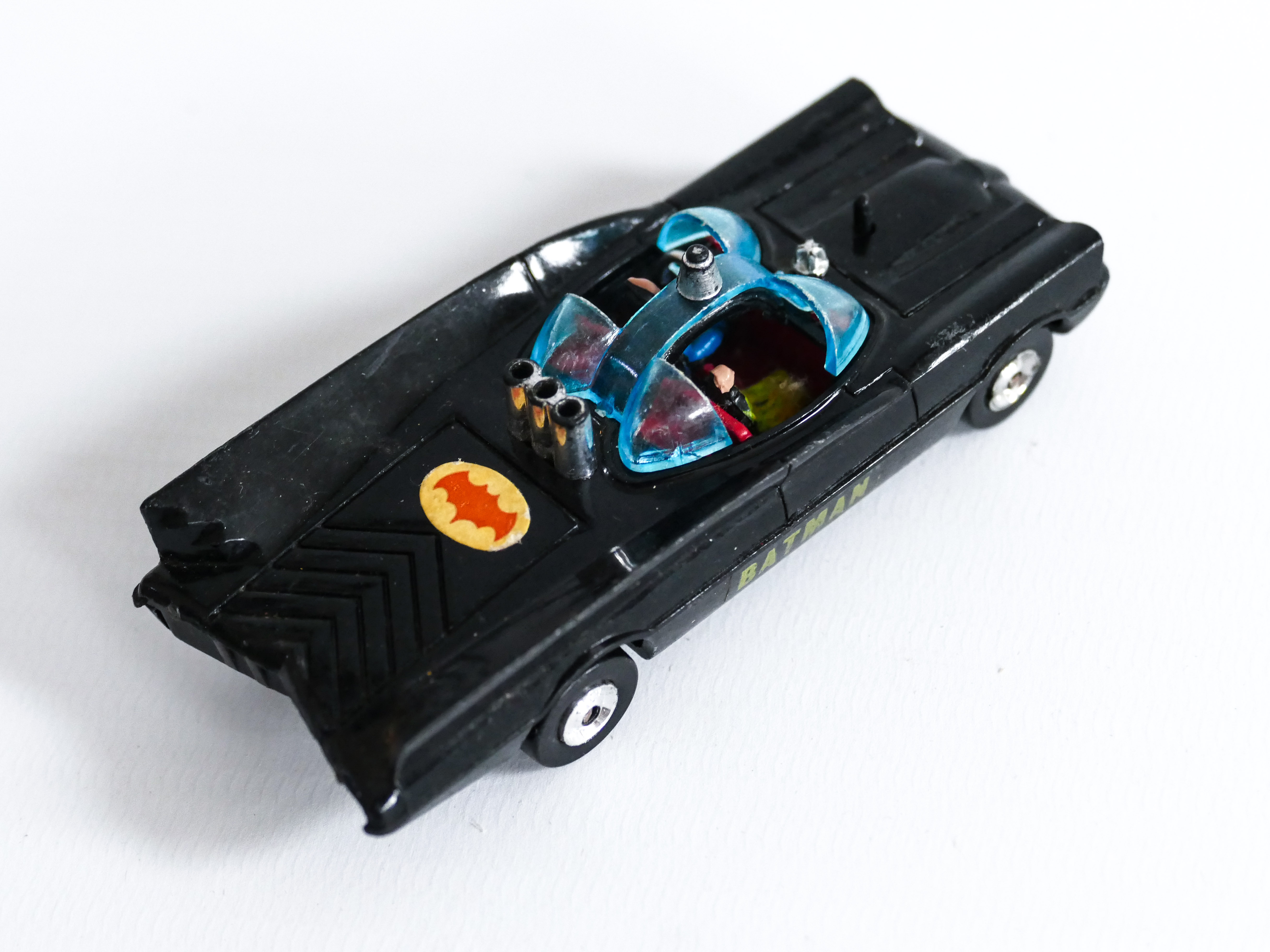 EIDAI GRIP BATMOBILE VINTAGE DIECAST CAR CORGI BATMAN DC COMIC BOOK SUPERHERO JAPAN - Bild 2 aus 3