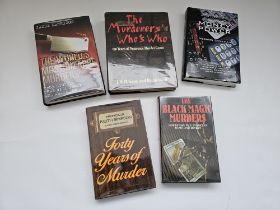 HARDBACK BOOK LOT COVER CRIME MURDER MONEY POWER TRUE STORY