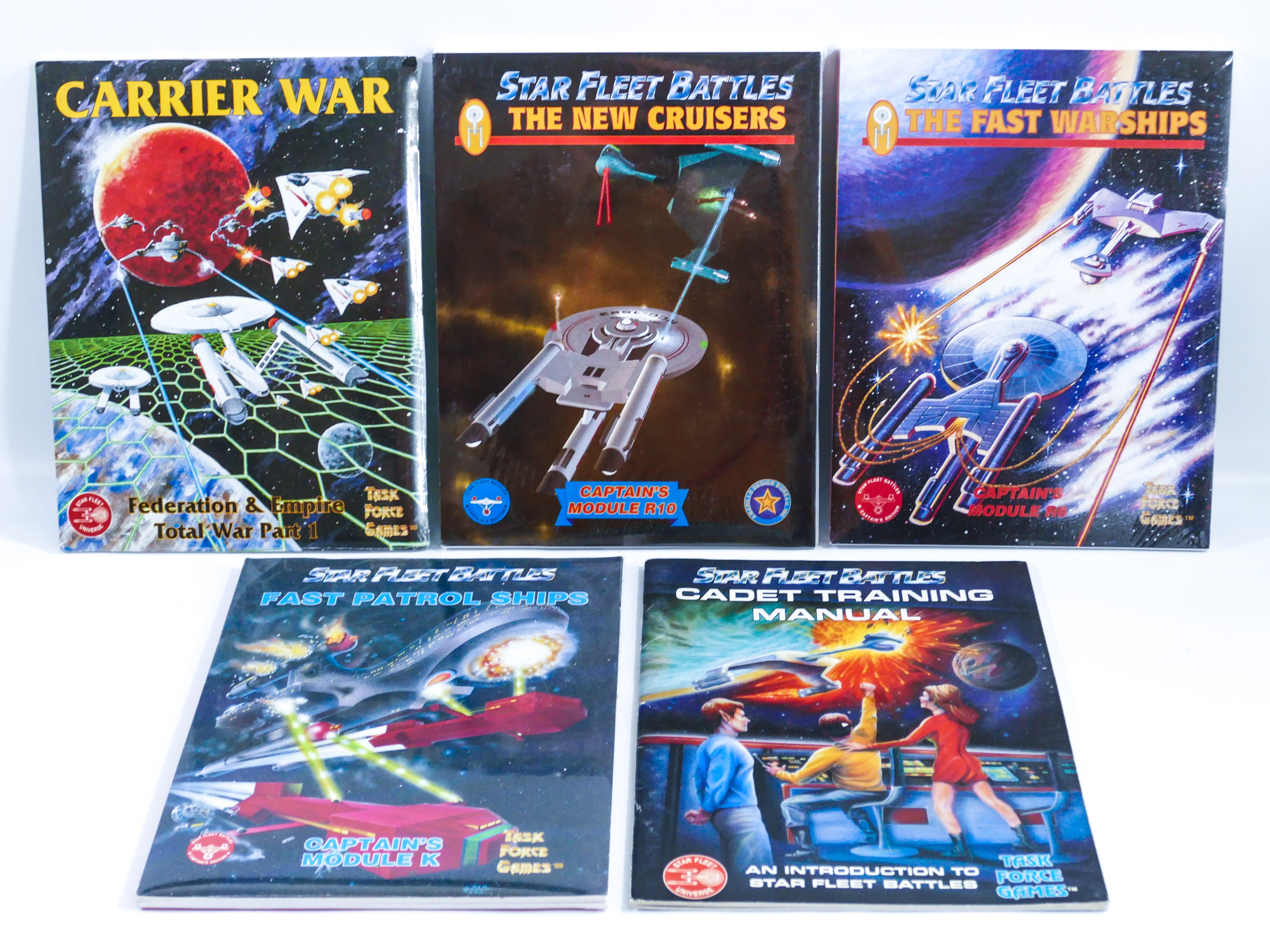 STAR FLEET BATTLES LOT COLLECTION TASK FORCE GAMES STAR TREK VINTAGE SCI-FI ROLE PLAYING GAME RPG B