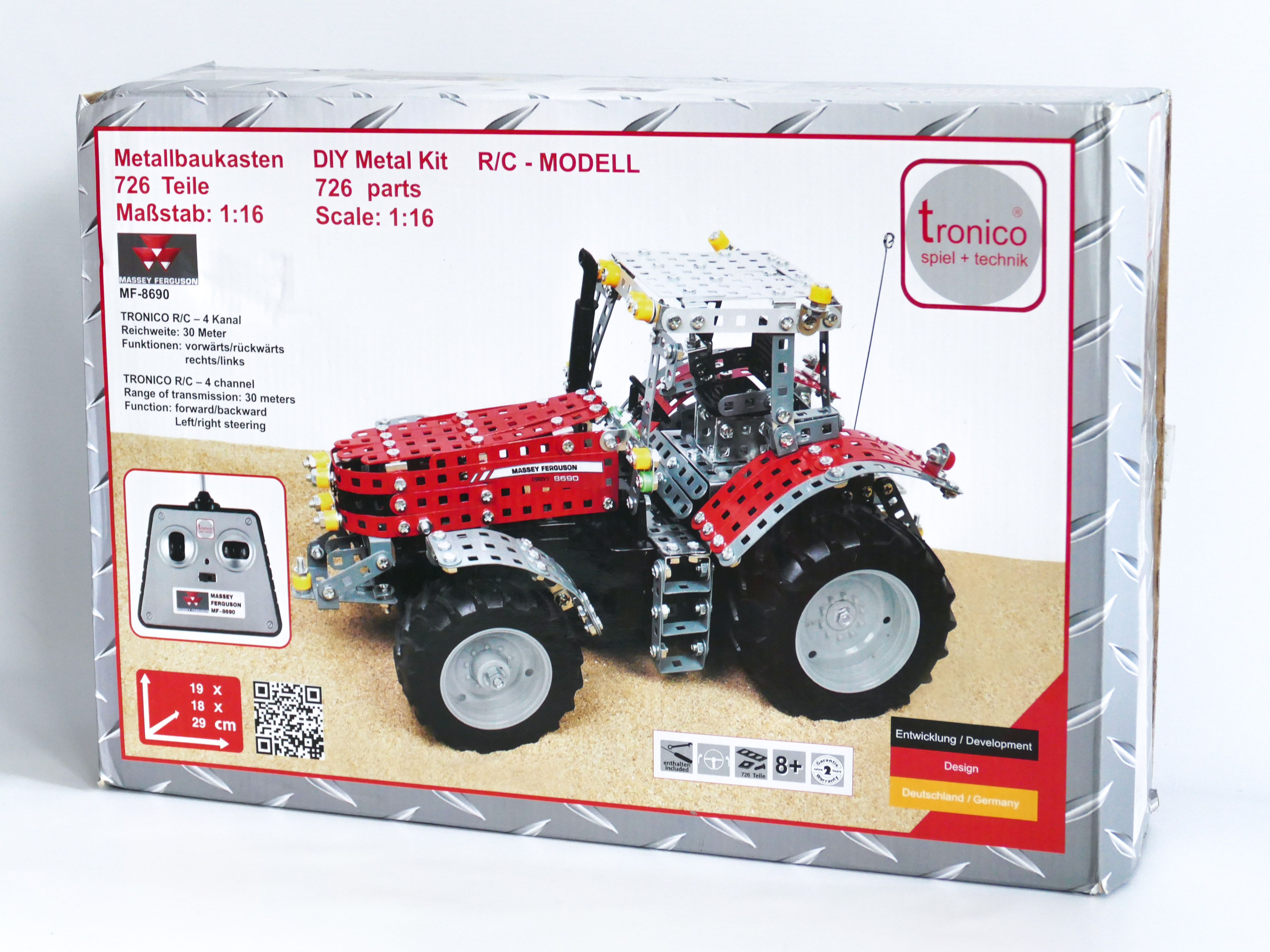 TRONICO TRACTOR GERMAN MECCANO RADIO CONTROLLED RC CONSTRUCTION TOY VINTAGE VEHICLE MODEL KIT