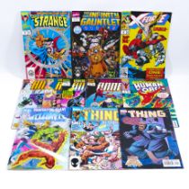 MARVEL COMICS LOT COMIC BOOKS COLLECTION X-MEN DR STRANGE THE FANTASTIC FOUR 1990'S VINTAGE RETRO