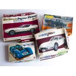 IMAI OTAKI BANDAI FROG VINTAGE AUTOMOBILE CAR MODEL KIT JOB LOT JAGUAR FORD CORTINA TOYOTA JAPAN