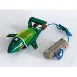 BANDAI THUNDERBIRD 2 REMOTE CONTROL SPACE SHIP THUNDERBIRDS GERRY ANDERSON VINTAGE SPACE TOY JAPAN