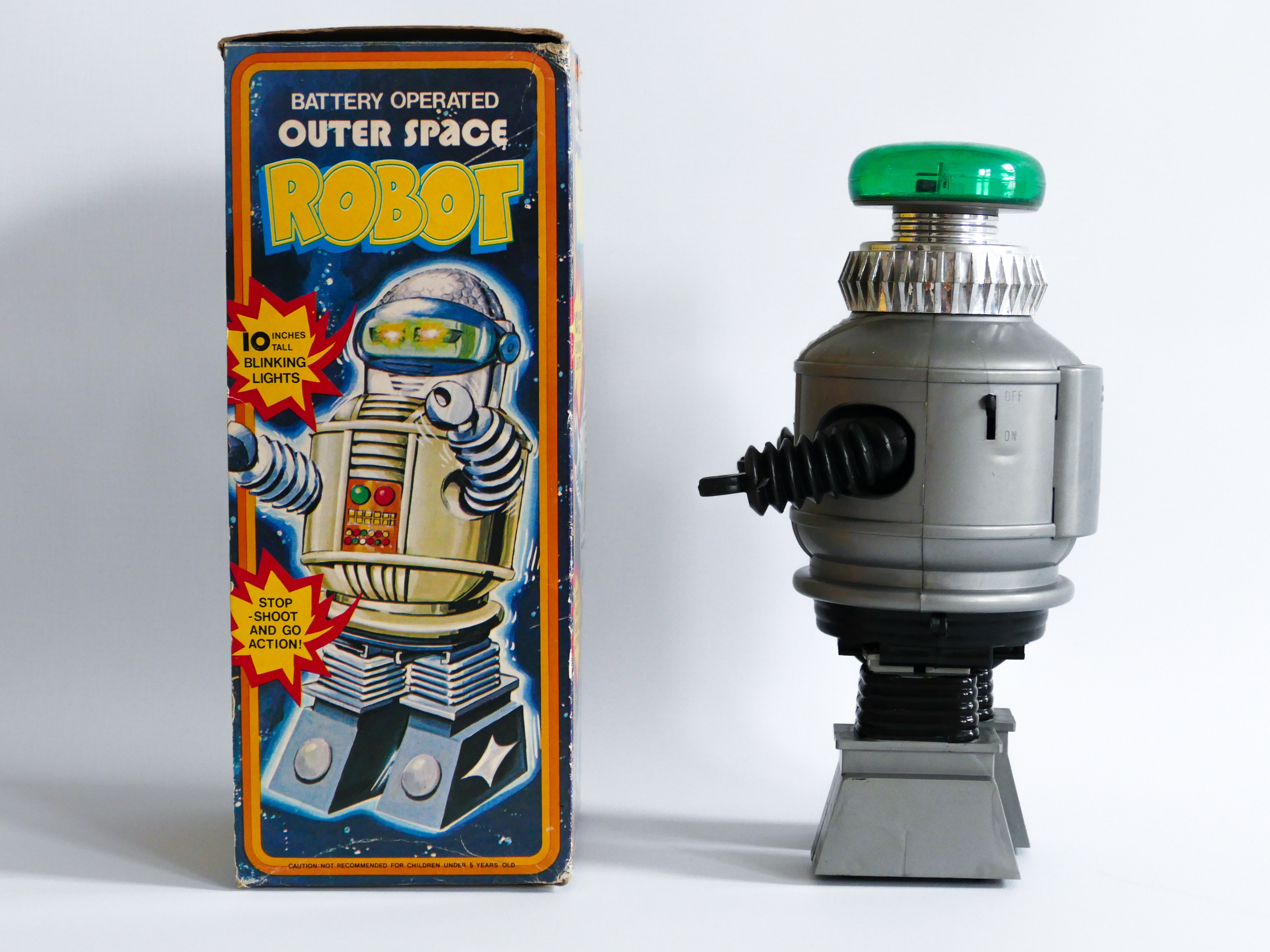 AHI HORIKAWA YONEZAWA MASUDAYA OUTER SPACE ROBOT VINTAGE LOST IN SPACE HONG KONG ROBBY THE ROBOT - Image 4 of 5