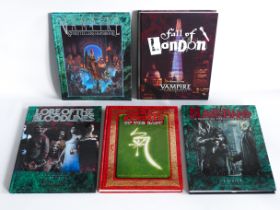 VAMPIRE THE MASQUERADE HARDCOVER BOOK LOT VINTAGE GOTHIC FANTASY ROLE PLAYING GAME RPG WHITE WOLF
