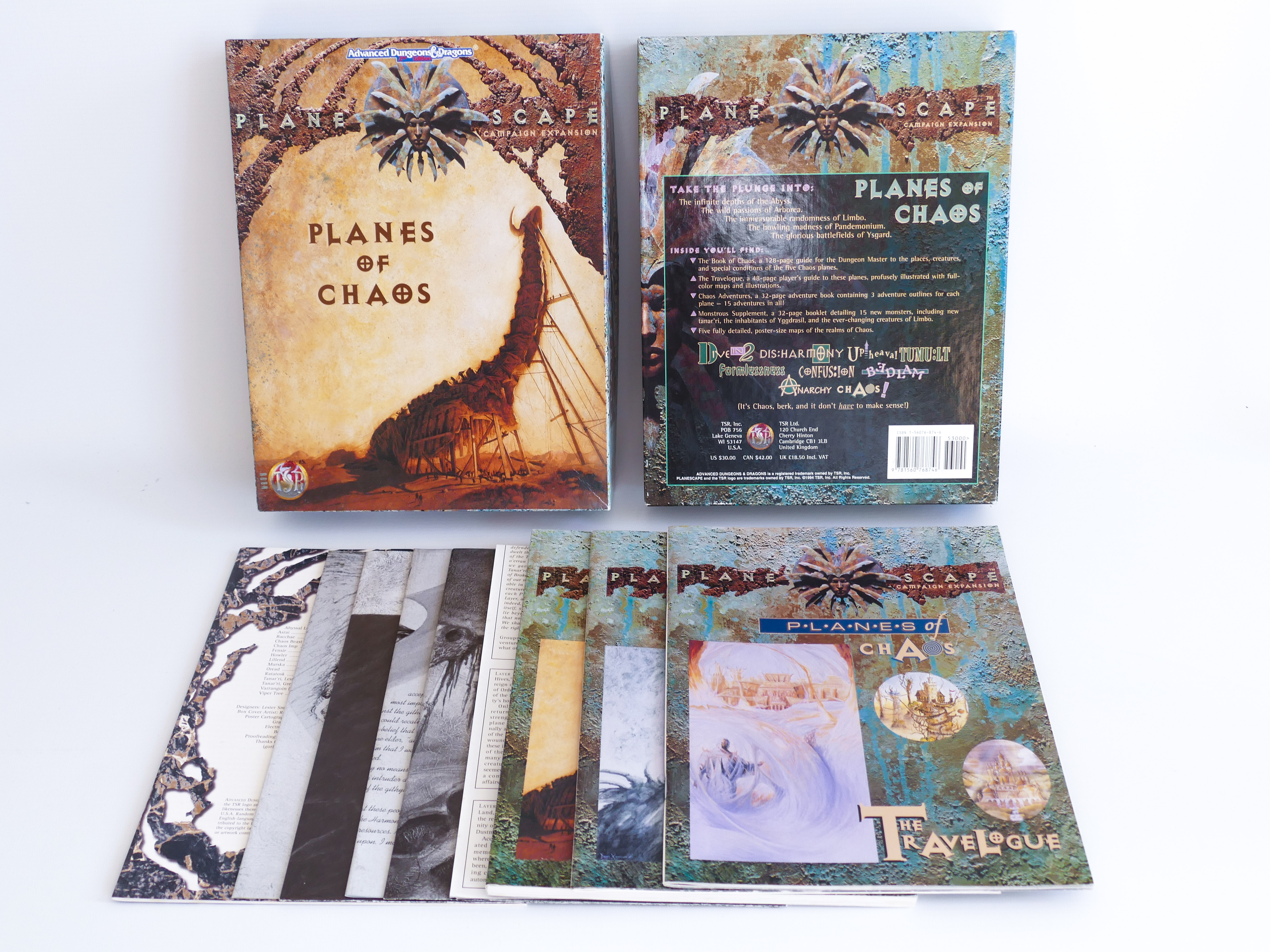 PLANESCAPE LOT D PLANES OF CHAOS FANTASY RPG ROLE PLAYING GAME ADVANCED DUNGEONS & DRAGONS AD&D D&D