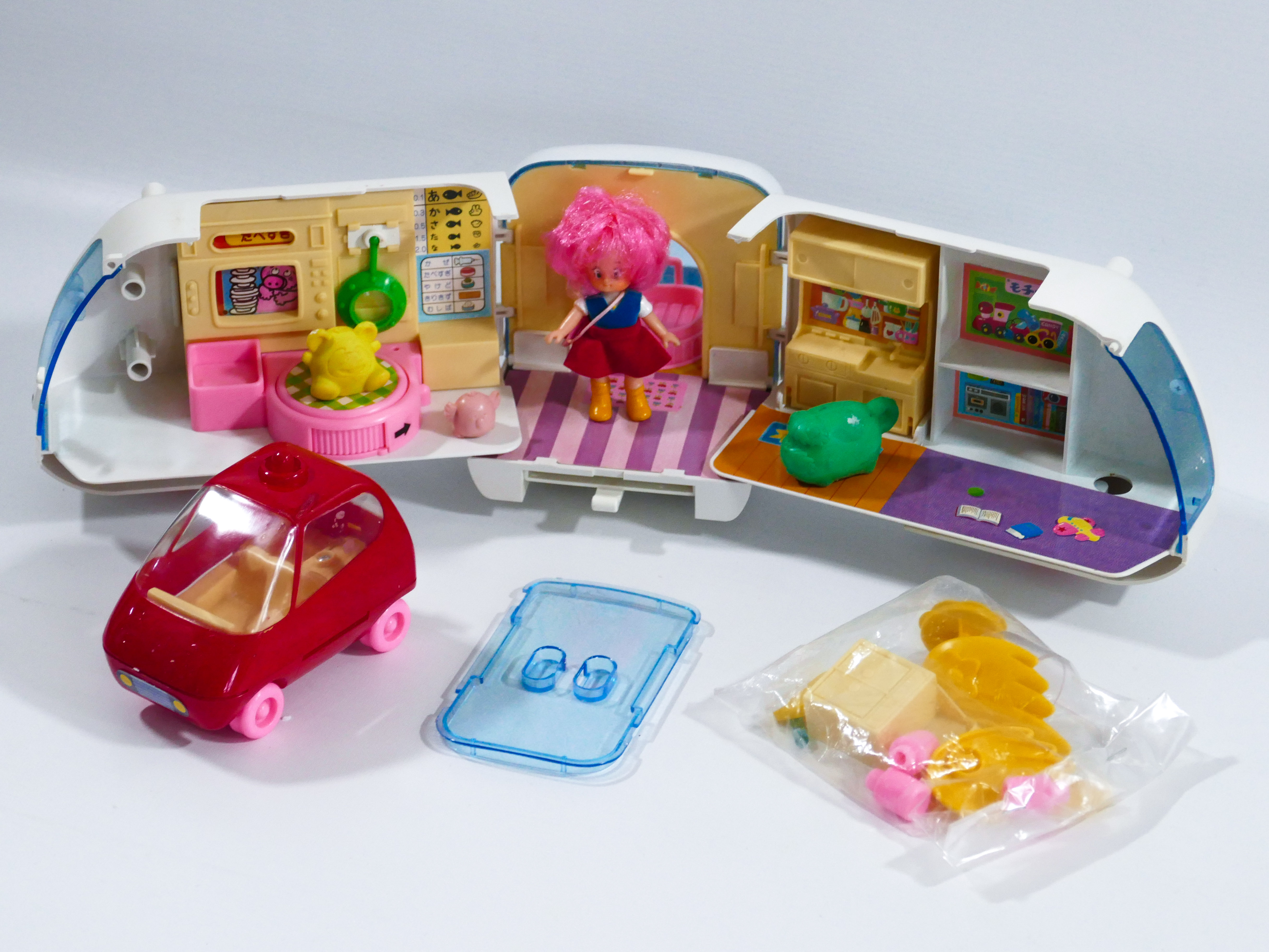 MAGICAL PRINCESS MINKY MOMO CAMPERVAN PLAYSET POPY BANDAI ANIME MANGA TOY JAPAN ACTION FIGURE - Image 5 of 5