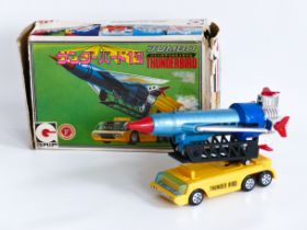 EIDAI GRIP POPY BANDAI THUNDERBIRD 1 GERRY ANDERSON THUNDERBIRDS DINKY VINTAGE TV SPACE TOY JAPAN