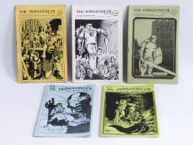 THE DUNGEONEER FANZINE MAGAZINE 1970'S DUNGEONS & DRAGONS D&D TSR VINTAGE FANTASY BOOK LOT U.S.A