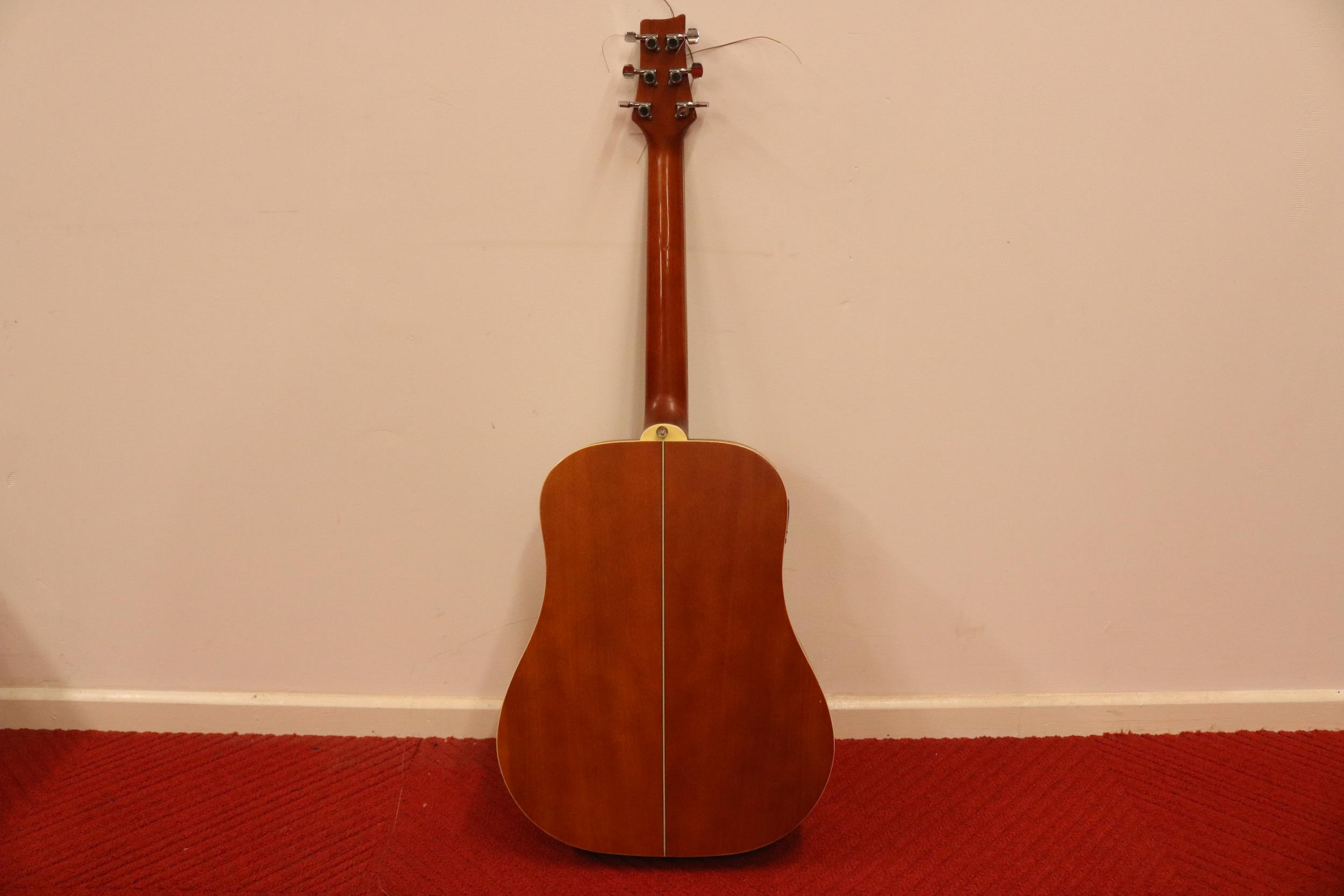 Ashton Model D25 Ntm 6 String Electro Acoustic Guitar - Image 2 of 9