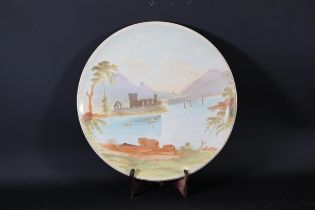 Hand Painted Studio Plate