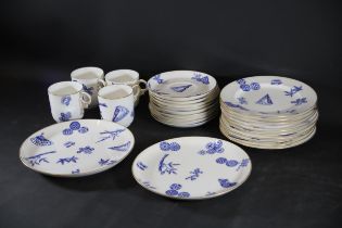 Royal Worcester 1876 Japanese Aesthetic Plates Cups China