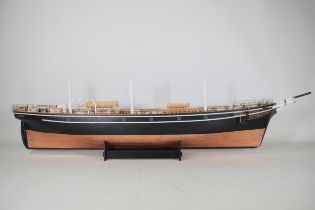 Cutty Sark Ship Model Approx 105cm Length Various Stages Completion