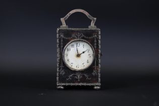 Miniature Carriage Clock French Movement Signed J R Rear William Comyns Sons Ltd 1910