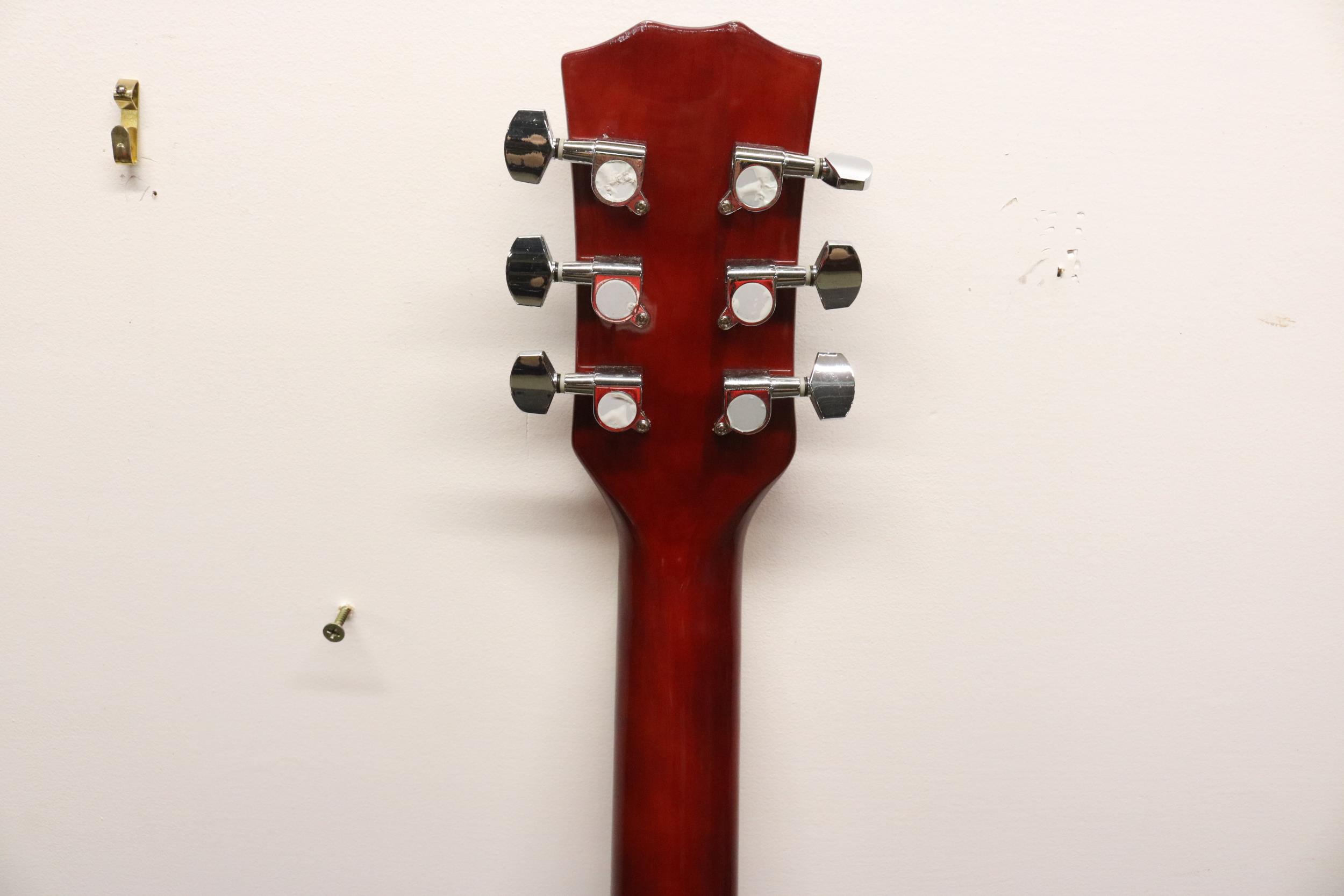 Rio Acoustic Guitar Natural Finish Ideal Beginners - Image 7 of 9