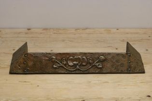 Art Nouveau Fire Surround Height 8cm Width 65cm Depth 15cm Internal 50cm 11cm