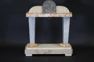 Art Deco Onyx And Marble Pocket Watch Stand