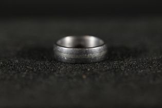 Paladium And Tantalum Ring, Hallmarked Lance James Pd500, Ring Size: (uk)