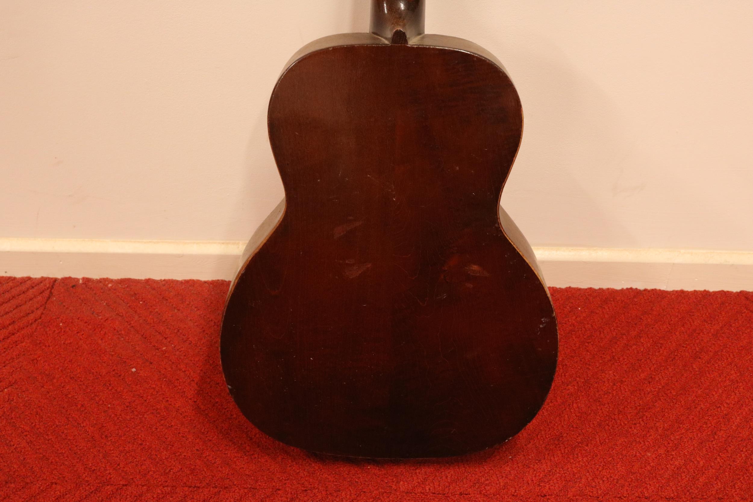 Melodija Menges Vintage Parlour Acoustic Guitar - Image 6 of 8