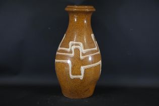 Vintage Scheurich Keramik 223 45 West German Vase 17 5 Tall A Large Measuring Made Ceramic Was