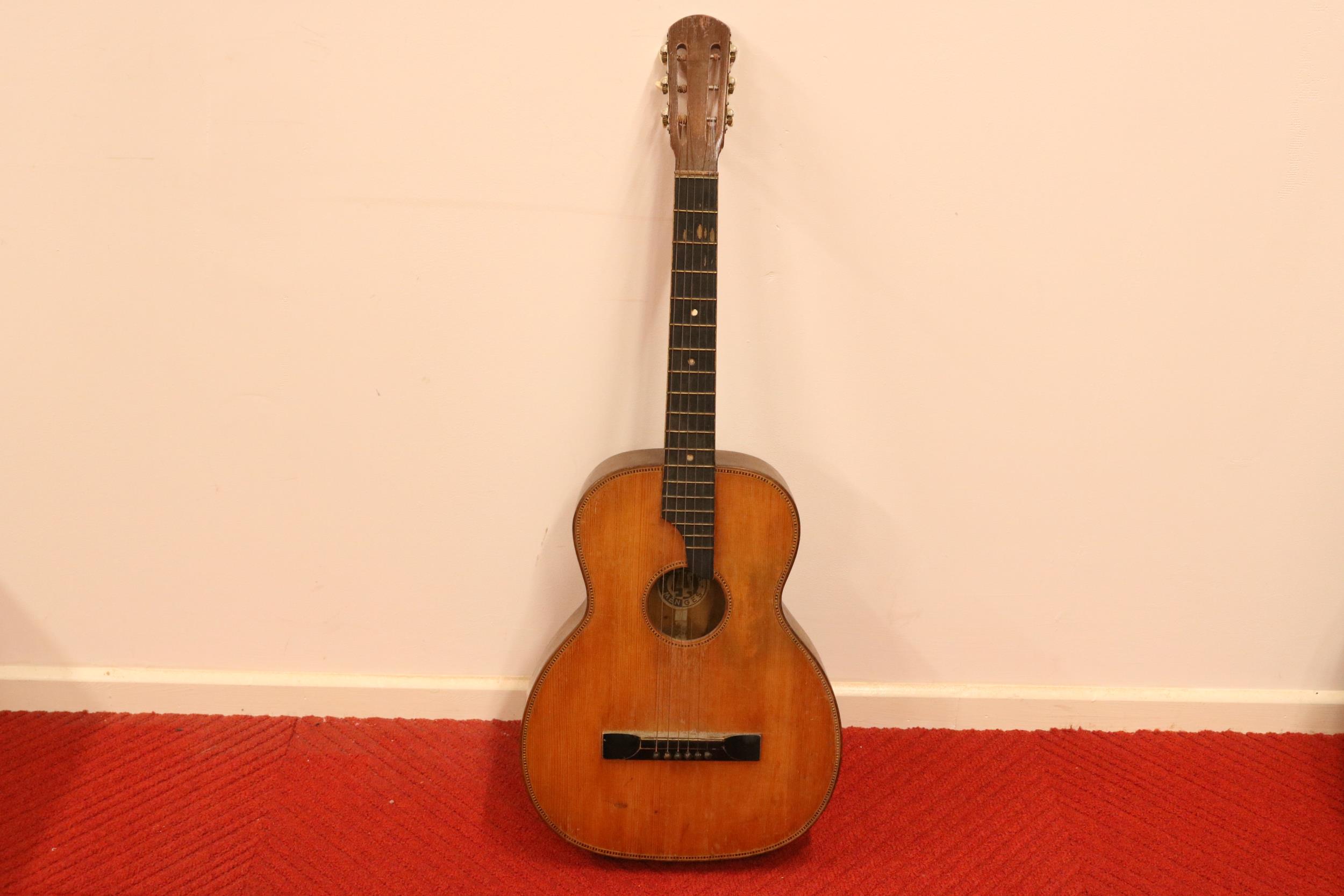 Melodija Menges Vintage Parlour Acoustic Guitar