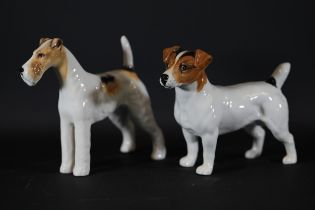 Beswick Ch Talavera Romulus Jack Russell Terrier Sylvac Dog 5 11 Scotch Includes Three