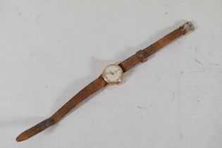 Swiss Made Tissot Fils 18k 17009 29 Ladies Wrist Watch Original Wear A An Gold Model Does