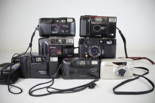 Yashica Compact Cameras X7 To Include Yashica Aw-mini Af with others